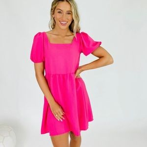 BiBi NWT Size Medium Pink Mini Dress